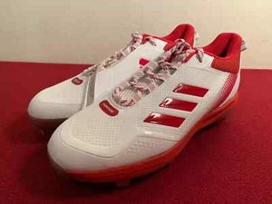 Adidas Icon 7 University of Indiana Red White Baseball Cleats GW3933 Size 10 NEW - Picture 1 of 10