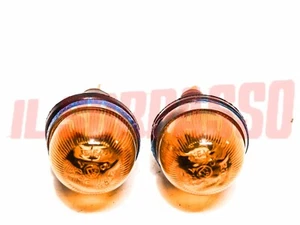 FANALINI FRECCE LATERALI CUFFIE FIAT 600 MULTIPLA 850 900 T PULMINO BIANCHINA - Picture 1 of 2