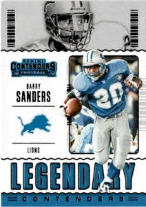 Barry Sanders Legendary Contenders Detroit Lions 2020 Contenders M/NM - Picture 1 of 2