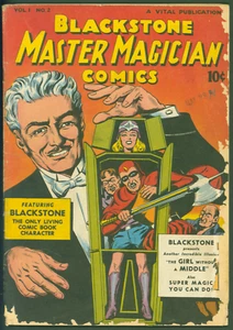 Blackstone Master Magician Comics #2 FR/GD VTG 1946 Golden Age Comic - Picture 1 of 2