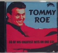 TOMMY ROE - 33 OF HIS GREATEST HITS   CD     BRAND NEW