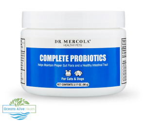 Complete Probiotics for Pets Dr Mercola 90g Cats and Dogs, 38 Billion CFU