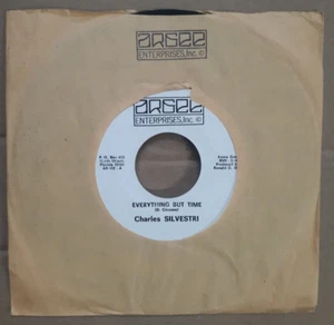 45 RPM Mint NOS Miami Garage Psyche CHARLES SILVESTRI "Everthing But Time" - Picture 1 of 5