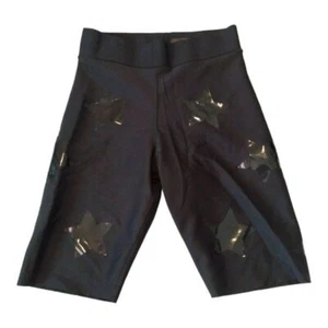 Ultracor Pantaloncini Donna Aero Lux Knockout Biker Taglia XS Nero Patent Nero Stelle - Foto 1 di 9
