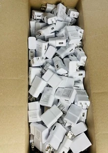 Lot Of 100 - Samsung OEM Fast Travel Adapter USB-A Port - White - 1.55Amp - Used - Picture 1 of 1