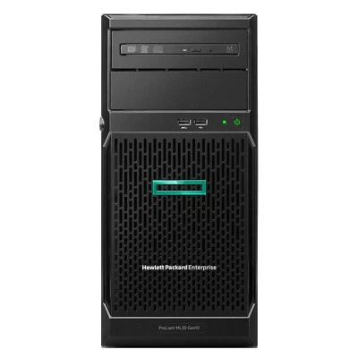 HPE ProLiant ML30 G10 Plus 4U Tower Server 1x Intel Xeon E-2314 32GB RAM 4TB SSD - Image 1 of 2