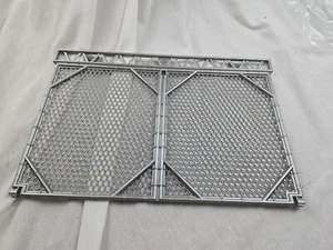 WWF Chaos In The Cell Action Figure Cage Set WWE Wrestling Replacement Part - Picture 1 of 2