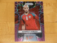 2018 Panini Prizm World Cup Pink Lazer Prizm #250 Karim El Ahmadi 26/40