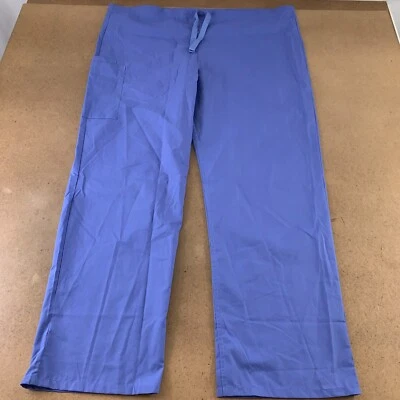 Strictly Scrubs Unisex XL Elastic Waist Drawstring Straight Leg Scrub Pants New - Image 1 of 4