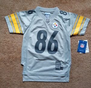 HINES WARD #86 PITTSBURGH STEELERS REEBOK STORM YOUTH  JERSEY NWT