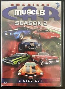 American Muscle Car Season 2 (DVD 2006, 2-Disc Set) Disc Region ALL FREE AU POST