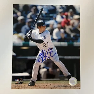 Garrett Atkins Colorado Rockies Signed 8x10 Photo With COA - Picture 1 of 4