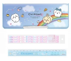 Chiikawa Stationery Set for Elementary School Girls: Compact Double-Sided Pencil - Picture 1 of 5