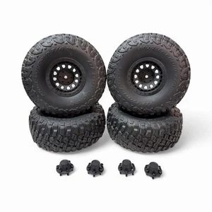 AXIAL SCX6 Jeep Wrangler Tires 17mm Hex Wheels w/ Caps - Picture 1 of 4