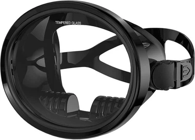 Scuba Mask, Oval Adults Diving Mask, Snorkeling Gear Freediving Mask, Goggles fo - Image 1 of 4