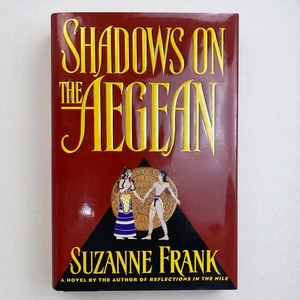 Shadows on the Aegean by Suzanne Frank Hardcover Like New 1998 - Picture 1 of 3