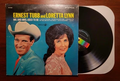 ERNEST TUBB AND LORETTA LYNN Mr. And Mrs. Used To Be Lp 1965 Press Decca Stereo  - Image 1 of 4
