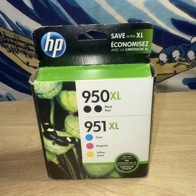 Cartucho de tinta de alto rendimiento HP 950XL/951XL negro/cian/magenta/amarillo, paquete de 5/18 07/07 Foto 1 de 4