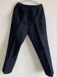 KAPTAIN SUNSHINE Crease Tucked Easy Pants Size 30 Dark Navy Men's Pants Japan - Picture 1 of 12
