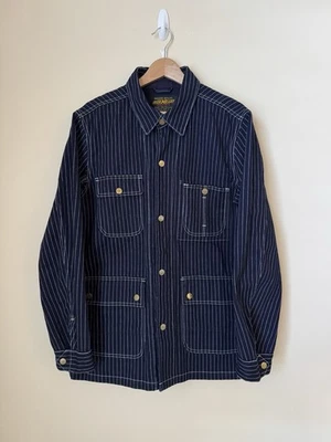 Iron Heart Wabash Chore 夹克靛蓝 XL — 第 1/4 张图片