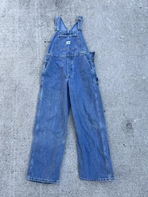 Mono vaquero Lee vintage para mujer XL se adapta a baberos 32x30 años 90 1998 ropa de trabajo informal Foto 1 de 4