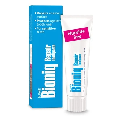 Dr Wolff s Bioniq Repair Toothpaste 75ml Fluoride Free Toothpastes for Daily Use