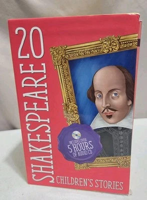 20 Shakespeare Children's Stories Hardcover Illustrated Books with Audio CD's Foto 1 de 4