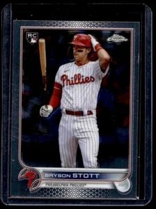 2022 Topps Chrome Update Bryson Stott RC Philadelphia Phillies #RA-BS - Picture 1 of 2