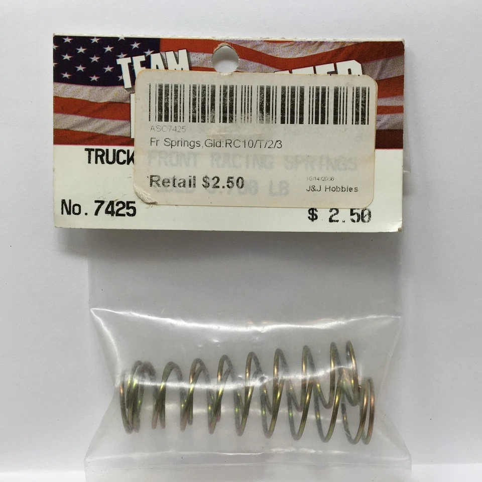 Team Associated 7425 Springs Front Gold 3.70 Lbs
