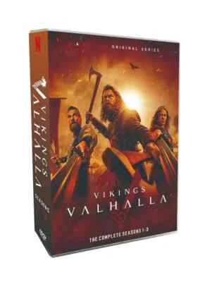 Vikings: Valhalla seasons 1-3 (2024 ,9-Disc Box Set) REGION 1 & Free shipping!!