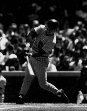 Mike Pagliarulo San Diego Padres bats 1980s Baseball Old Photo 1