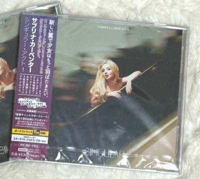 SABRINA CARPENTER - SINGULAR ACT 1 with BONUS TRACKS Japan Exclusive ver. NEW - Image 1 of 2