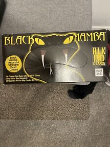 BLACK MAMBA X/L Heavy Duty Nitrile Gloves Box Of 100