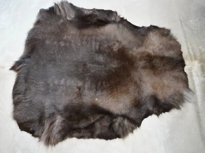 Smoky Tones - A Beautiful Dark Coat - A Premium Reindeer Hide - - Picture 1 of 9