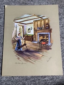 Vintage Paul Porter Art Print Lithograph 14" x 11" Not Framed - Picture 1 of 4