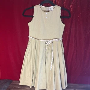 La Faute a Voltaire Corduroy Dress With POCKETS!  size 10 Years EUC - Picture 1 of 7