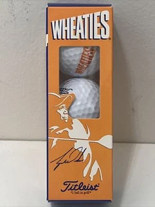 Tiger Woods Wheaties Golf Balls Titleist Ball Box Sleeve Package Pack New In Box - Picture 1 of 4