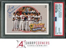 1990 UPPER DECK HEROES REGGIE JACKSON #6 1984-500 HOF PSA 10 B3704462-943