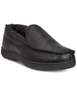 32 Degrees New Men Weatherproof Heat Thinsulate Moccasin in/outdoor Slippers  - Picture 1 of 6