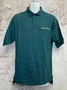 Men's ~ Sherwin Williams Paint ~ Polo Uniform Golf Shirt M Green K-Products W2 - Picture 1 of 5