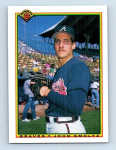 1990 Bowman John Smoltz Atlanta Braves #10