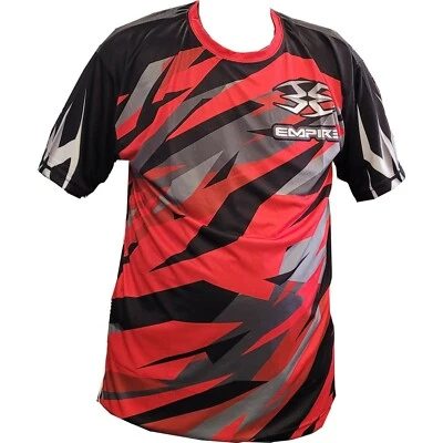 Empire Stupid Soft Tech Shirt - Red / Black - Large - Paintball - Image 1 of 2