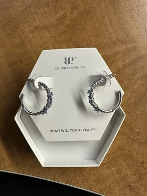 Pendientes BP "Soaring to New Heights" RBP6376 LC Londres Topacio Azul Rodio Foto 1 de 3