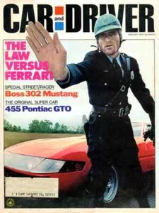 1970 GTO 455, Mustang Boss 302 project, Ferrari, more in vintage Car and Driver - Imagen 1 de 2