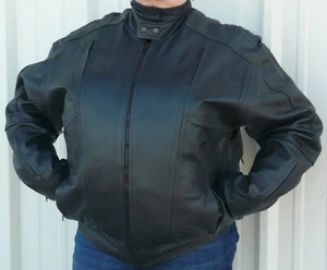 ZAP LEATHER CROSSROADS Chaqueta de motocicleta BIG & TALL para hombre (venta al por mayor) - Imagen 1 de 12