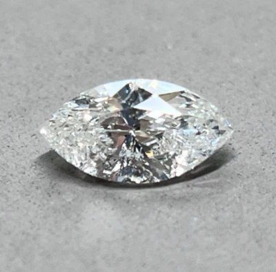 GIA Certified Marquise Brilliant .23 CT I1 J Loose Natural Earth Mined Diamond - Image 1 of 4