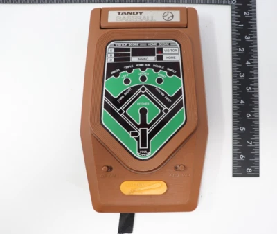 Juego portátil de béisbol Tandy Electronic 1981 vintage para 2 jugadores - probado/funciona Foto 1 de 4