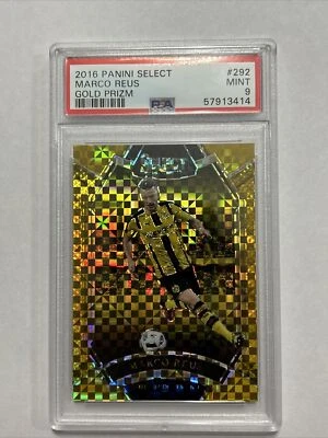 2016 Panini Select Marco Reus Borussia Gold /10 PSA 9 - Image 1 of 2