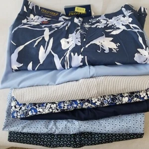 NWT Polo Golf Ralph Lauren Shorts Classic Fit 30- 42 Extensible Blue Navy 0014 - Picture 1 of 30
