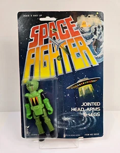 Figura de colección 1979 Tomland Toys "Space Fighter" sellada de fábrica - Imagen 1 de 7